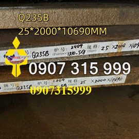BÁO GIÁ THÉP TẤM Q235B DÀY 25MM/25LY/25LI